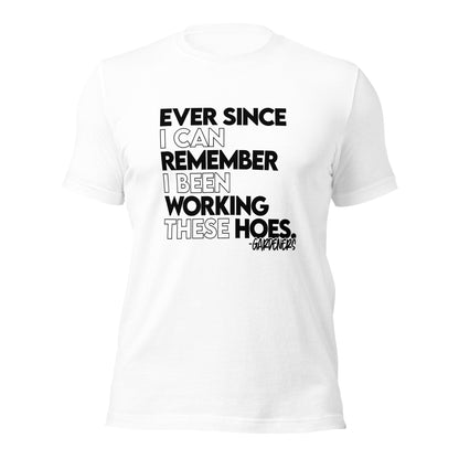Ever Since (Black Font) Unisex t-shirt